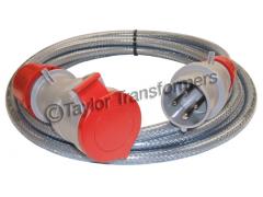 415V 5 METRE 16A 4PIN ARMOURED EXTENSION LEAD
